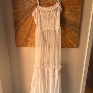 DAVI & DANI White Maxi Dress